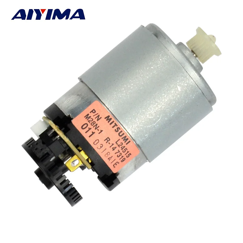 

Aiyima DC Micro Motor 24V 7200RPM 41 Line Photoelectric Encoder Speed Gear Motor Encoder for Smart Car