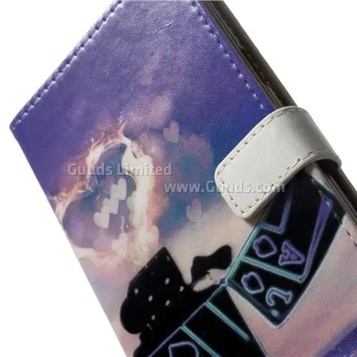Poker Lighter Leather Flip Cover for Samsung Galaxy Note 4 N910