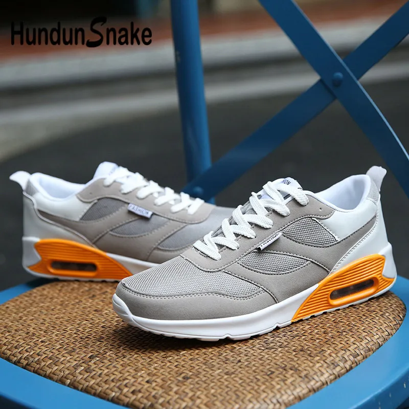 

Hundunsnake Air Mesh Gym Shoes Men Sneakers Male Adult Men's Sports Shoes Meskie Running Shoe Men Chaussure Homme Sport Walk G-1