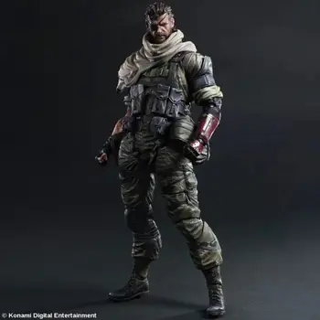 

Play Arts Kai Solidus Snake Metal Gear Solid GROUND ZEROES PA 27cm PVC Action Figure Doll Toys Kids Gift Brinquedos
