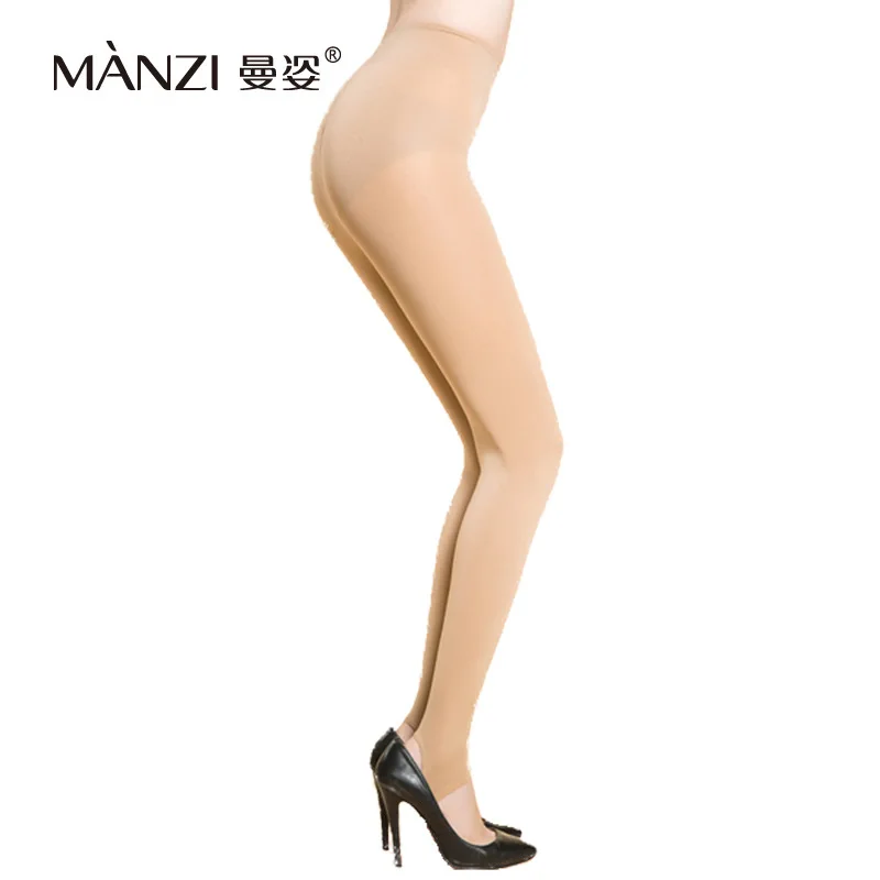 Высококачественные модные женские бархатные колготки MZ27027 MANZI 200D на весну осень