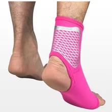 1 шт. Спортивная поддержка лодыжки Футбол Баскетбол Бадминтон Спорт Защита Эластичный Бандаж на щиколотку растяжение брекета защита
