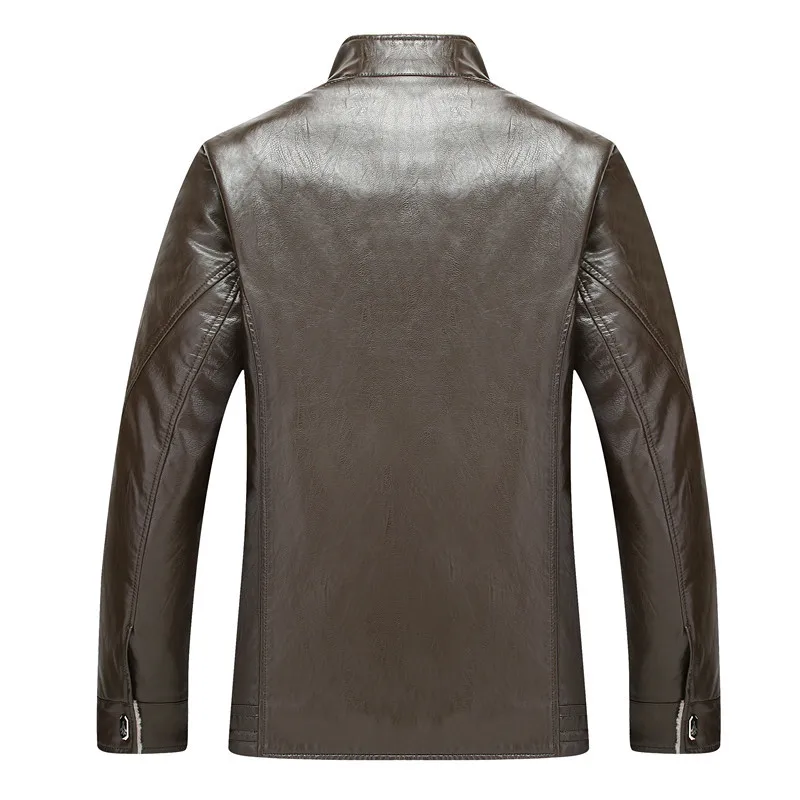 Кожаная куртка 10XL 9XL 8XL7XL новая пилотная кожаная коричневая черная Меховая из