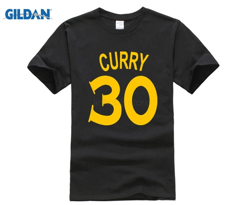 

GILDAN GILDAN Shirt Hot Sell Stephen Curry NO 30 T shirt Men 100% Cotton Short Sleeve Basketballer Crew Neck Tops Men Teess