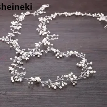 Красивые украшения головной убор для невесты ручной работы свадебные аксессуары для волос, Корона цветочные хрустальные жемчужные украшения для волос