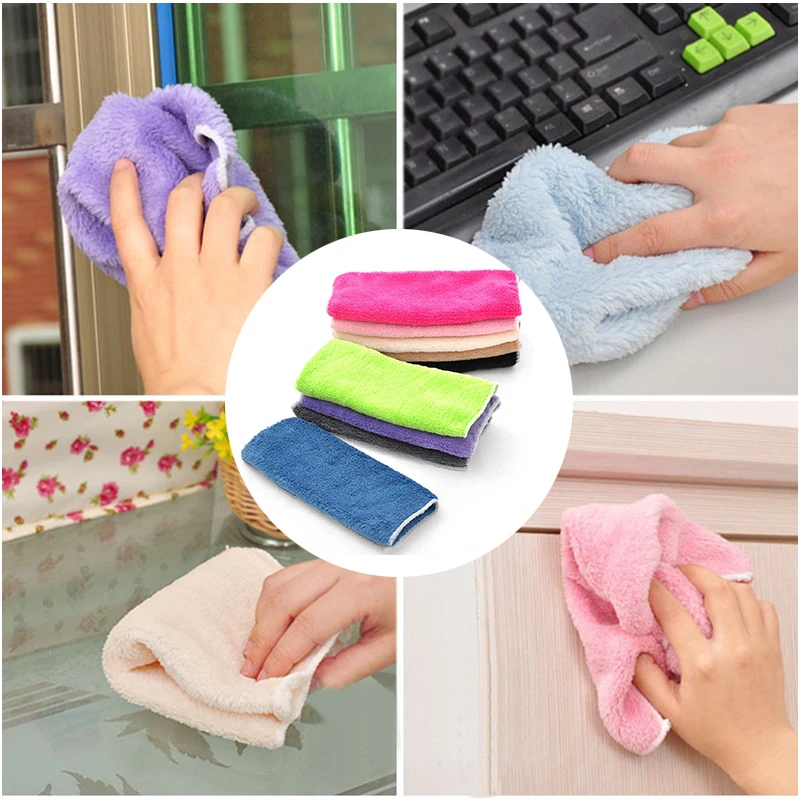 

Multifunctional household Cleaning wash Cloth Dishcloth Computer Dust Cleaning Wipe for dropshipping Kitchen Cleaning Tools