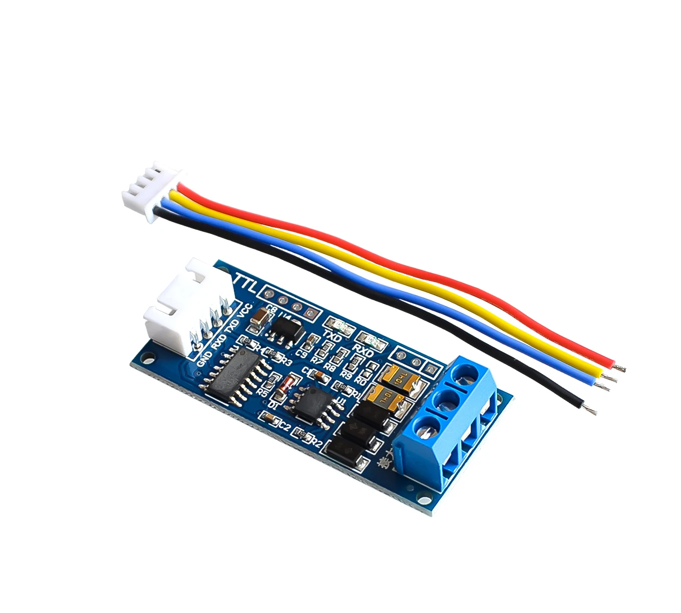 

TTL to RS485 Power Supply Converter Board 3.3V 5V Hardware Auto Control Module For Arduino AVR Wide Voltage Singal Indicator