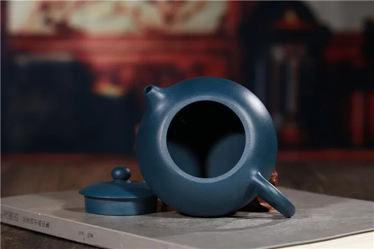 230ml Yixing Tianqing Bianxi Shi Pure Handmade Zisha Teapot Tea Set Smooth water WSHYUFEI