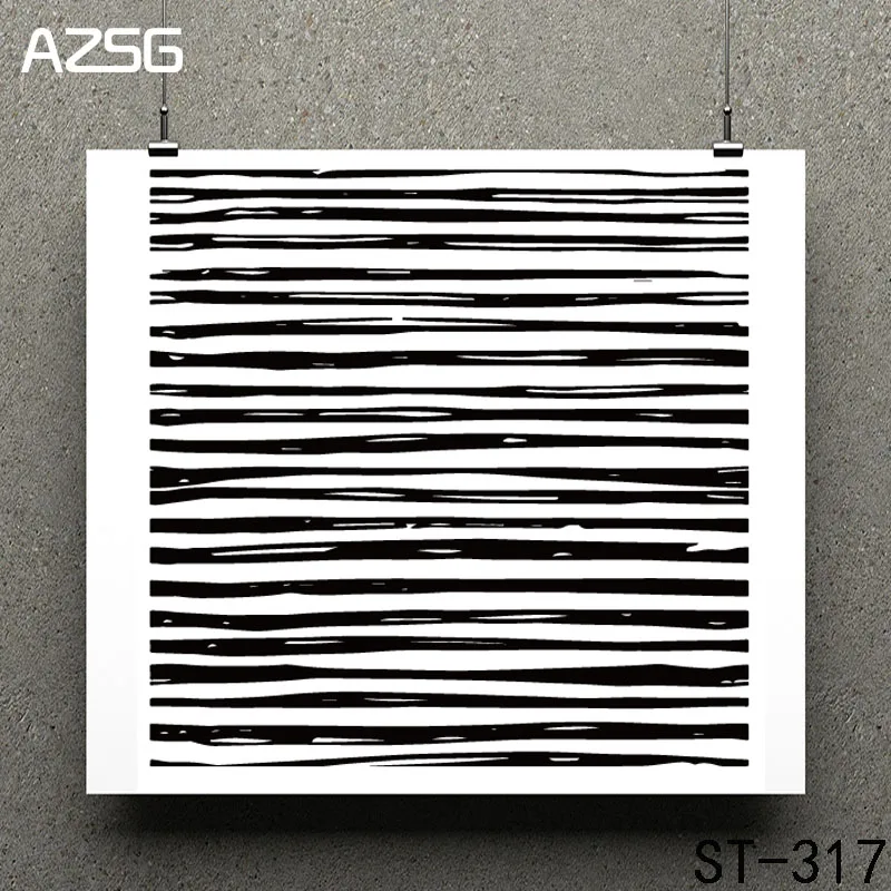 

AZSG Black strip design Transparent Silicone Stamp / Seal DIY Clip Art / Album Decoration Clear Stamp