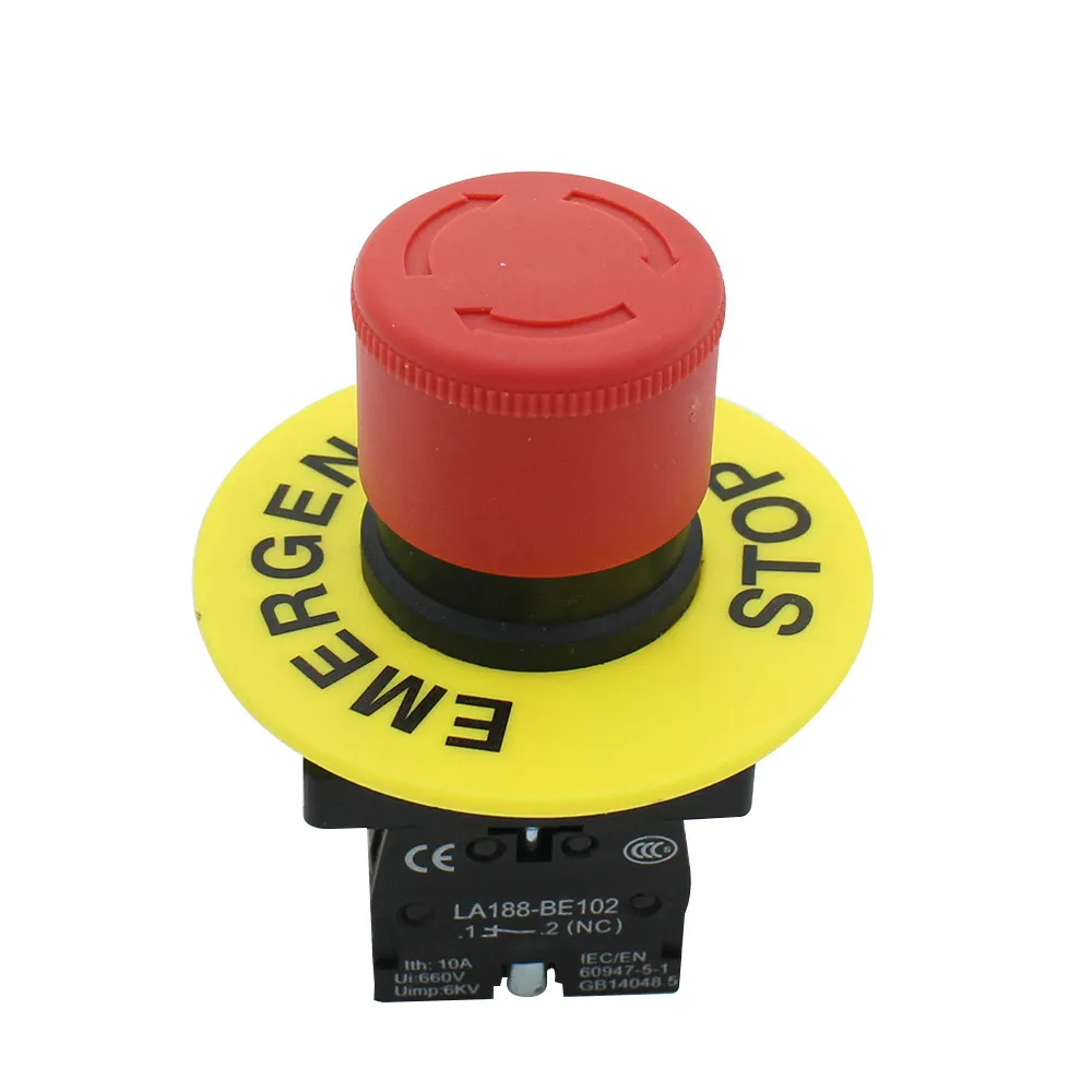 Electrical Buttons For Industrial Electrical Equipment Start And Stop Buttons NC Emergency Stop Tuttons Multiple Models 1 Pc