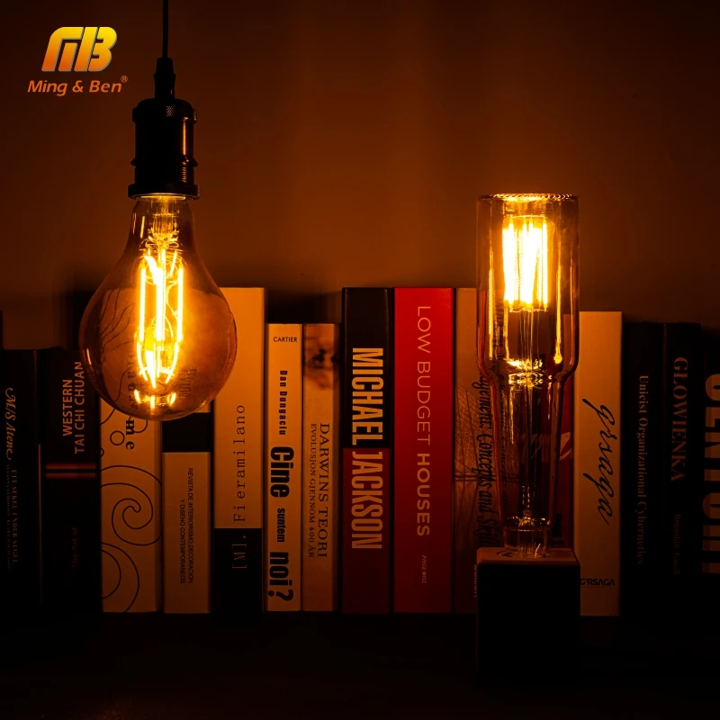 Винтаж подвесные светильники Светодиодный Edison ЛАМПЫ E27 220 V минималистский ретро