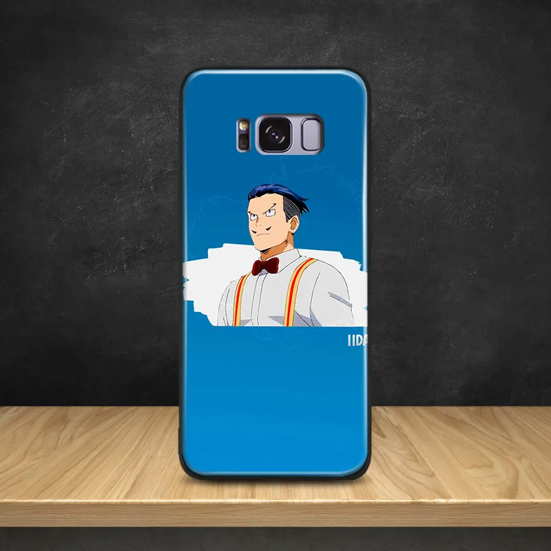 

Boku no Hero Academia Tenya Iida coque Soft Silicone Phone Case Shell Cover For Samsung S7 Edge S8 S9 Plus Note 8 9