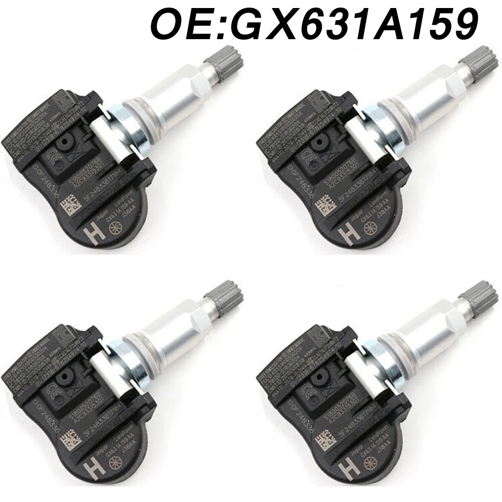 4 PCS Car TPMS Tire Pressure Monitor Sensor System For Jaguar F-Type X152 F Pace X761 XE X760 I-Pace X590 RD-7 X760 XF X260 XJ