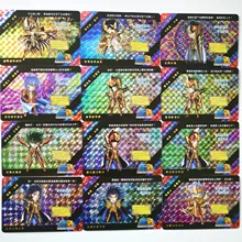 2019 Boutique 72pcs Saint Seiya Super Ultra Instinct Action Toy Figures Commemorative Edition Game Collection Cards