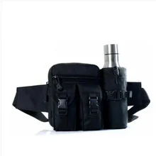 Тактическая поясная сумка для активного отдыха, специальная тактика оружия, спортивная езда на мотоцикле, водонепроницаемая сумка с заниженной талией, черный