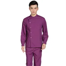 Новые мужские медицинские наборы для скраба больницы костюмы врача стоматологическая клиника салон красоты с длинным рукавом хирургические скрабы высокого качества 232