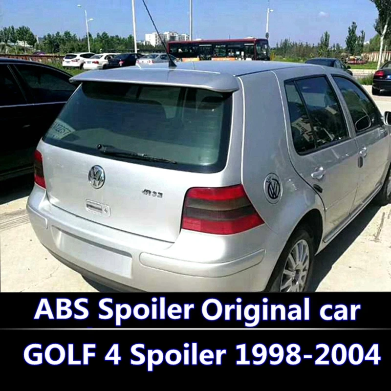Для Volkswagen GOLF 4 спойлер 1998 2004 высокое качество абс материал заднее крыло