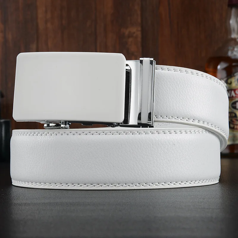 Correa blanca online hombre