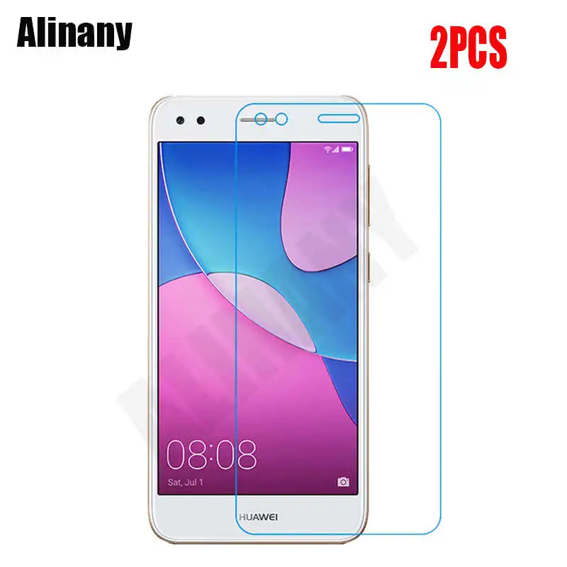 Закаленное стекло для Huawei Y6 Pro 2017 Защитная пленка экрана Nova Lite SLA-L22 SLA-L02 Y 6 SLA L22 2 шт.