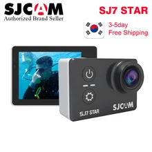 SJ7 Star 4 K 30fps SJCAM экшн-камеры Ambarella A12S75 2," сенсорный экран 4 K Спорт Ультра HD DV 30 м водонепроницаемый дистанционный Спорт DV