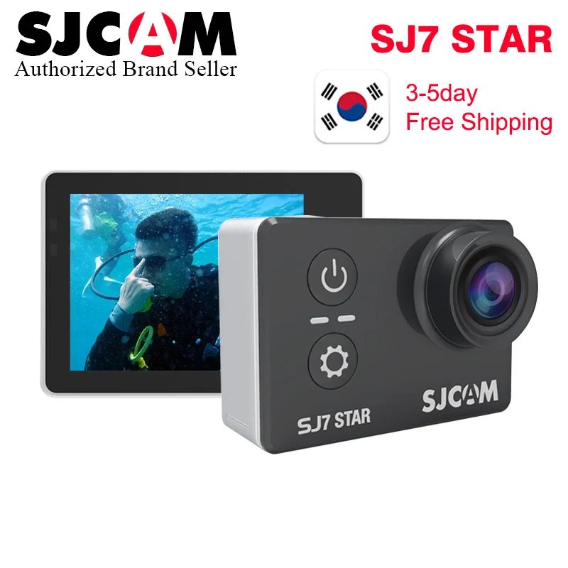 SJ7 Star 4 K 30fps SJCAM экшн камеры Ambarella A12S75 2 0 &quotсенсорный экран Спорт Ultra HD DV 30M