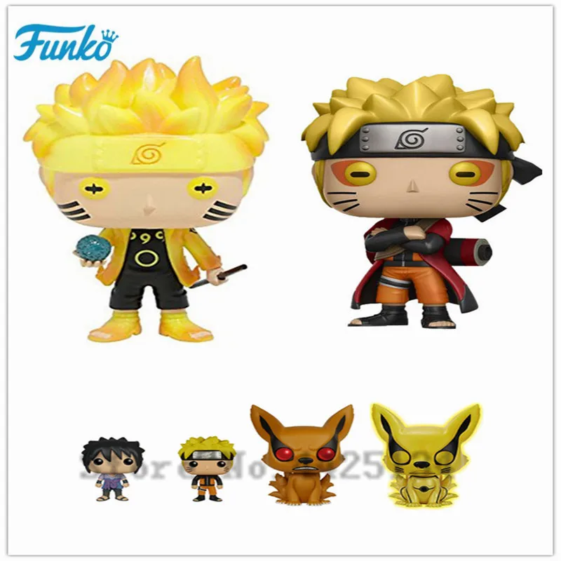 Оригинальная фигурка Наруто Funko pop аниме коллекционная Виниловая из ПВХ|Игровые