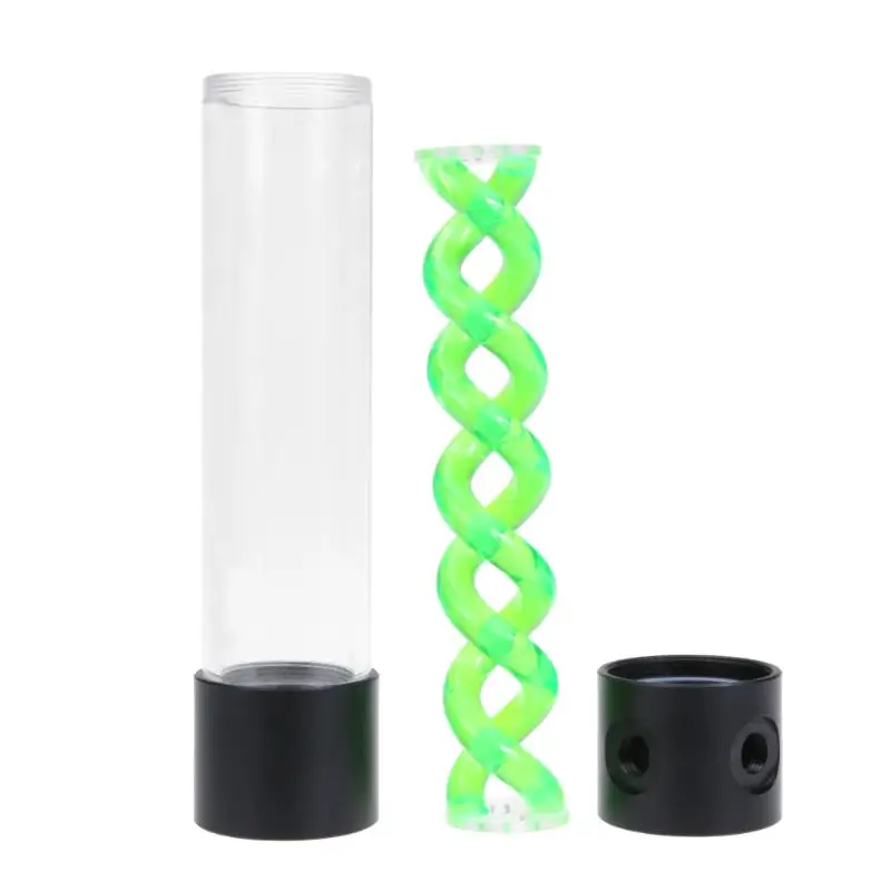 ALLOYSEED 255mm/260mm Virus T Cylinder Water Reservoir Tank Water Cooling for PC Liquid Cooling System Computer Components New