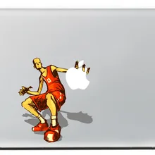 Спортсменов виниловые наклейки в виде Фотообоев c переводными картинками Стикеры набор «сделай сам» для Macbook Pro/Air 11 13 15 дюймов ноутбука чехол Стикеры