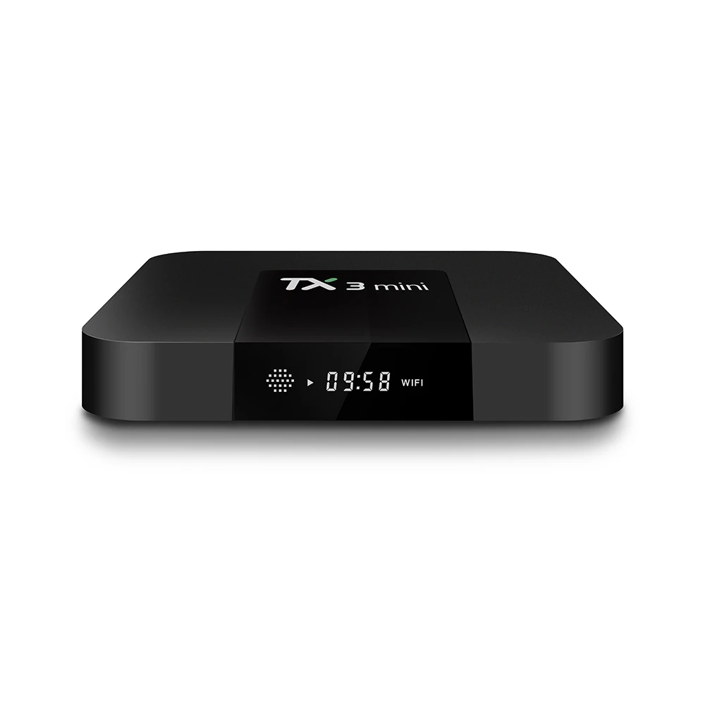 TX3 мини ТВ приставка с четырёхъядерным процессором Amlogic S905W ОЗУ 2 Гб ПЗУ 16 Android 7