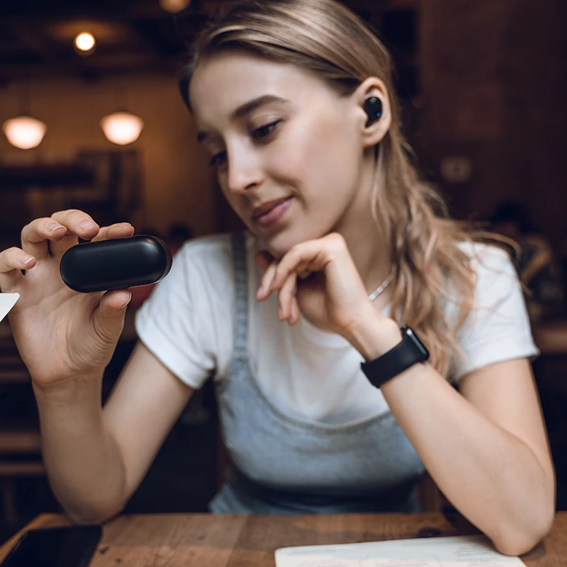 Mixcder T1 TWS беспроводные наушники Bluetooth наушники 5,0 CVC8.0 шумоподавление стерео вкладыши с двойной микрофон Спортивная гарнитура