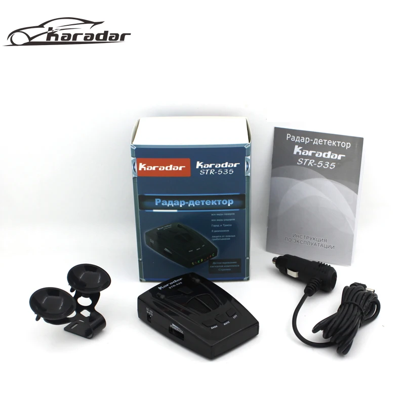 

Karadar 2017 car-detector STR-535 anti radar car detector strelka alarm system brand car radar detector str 535 for Russian