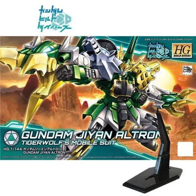 Модель Gundam HG 1/144 Banshee DUILD 00 DIVERS MAGNUM UNICORN Jegan GM DOVEN WOLF Delta Armor Unchained Mobile Suit детские игрушки - Цвет: 12