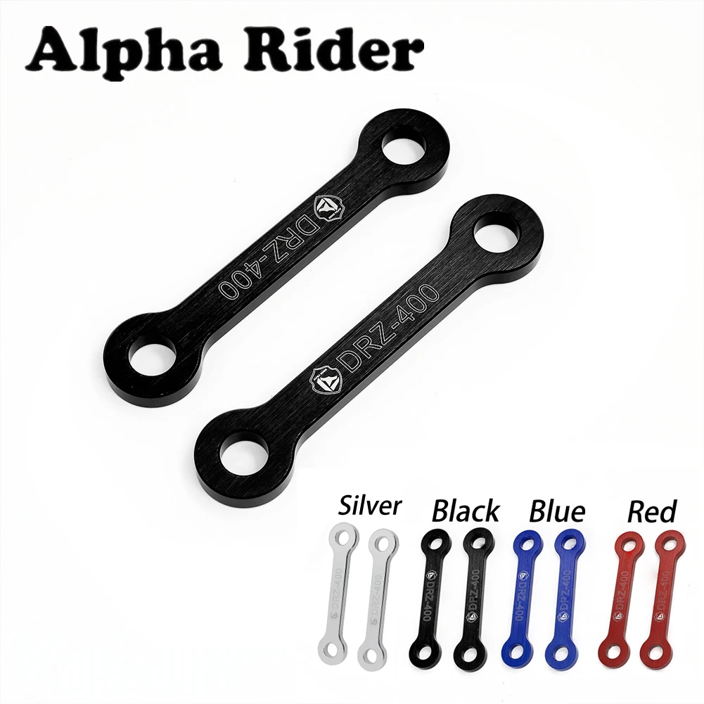 

2" Inch Lowering Links Extended Lower For Suzuki DRZ 400 Models Link Kit E / S SM 2000-2018 / For Kawasaki KLX-400 2003 SILVER