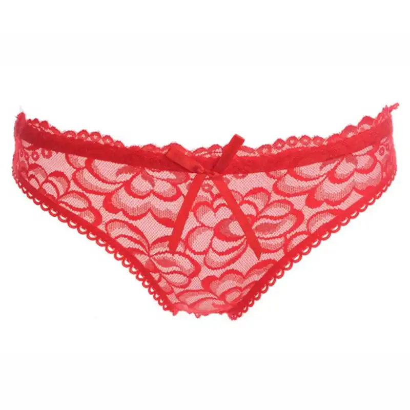 Red lace undies Clearance