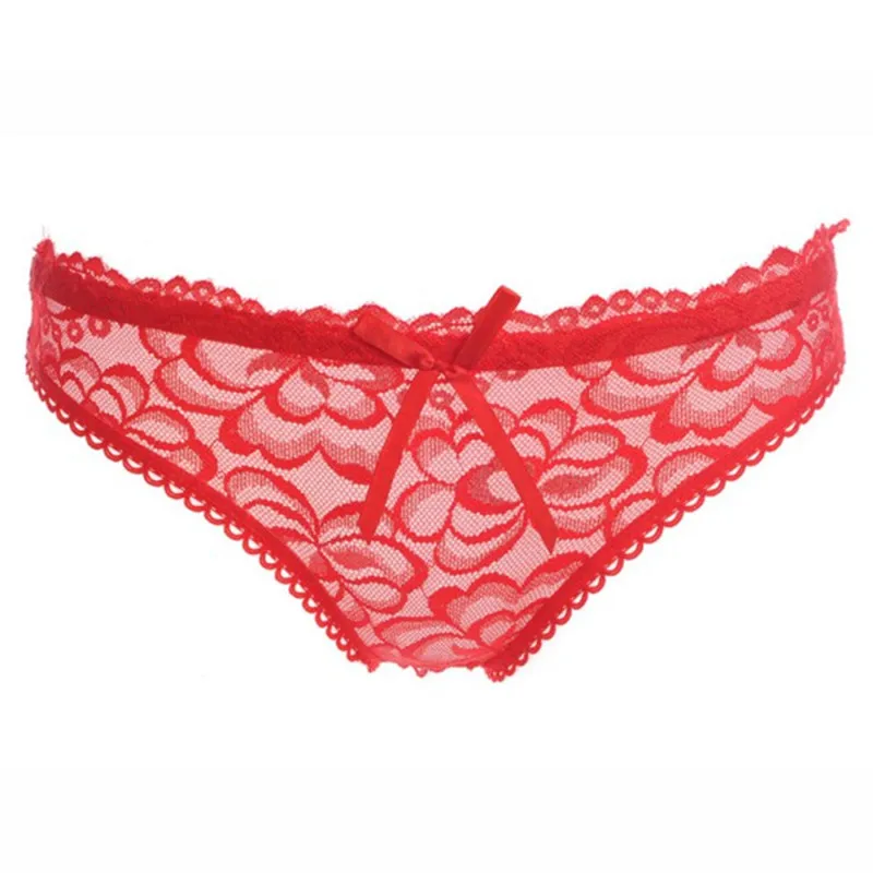 6 Colors Sexy Panties Women See Through Panties Briefs Knickers Plus