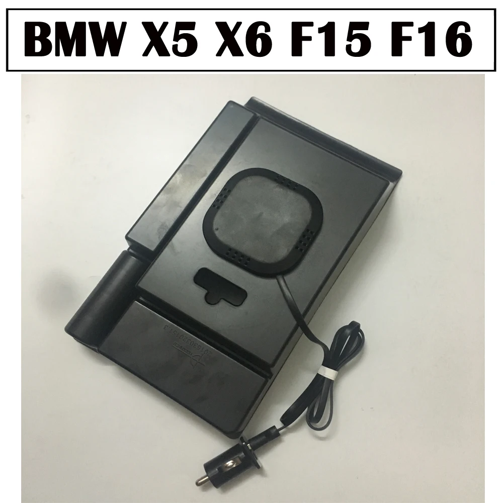 Для BMW X5 X6 F15 F16 QI Беспроводное зарядное устройство Скрытая Беспроводная зарядка