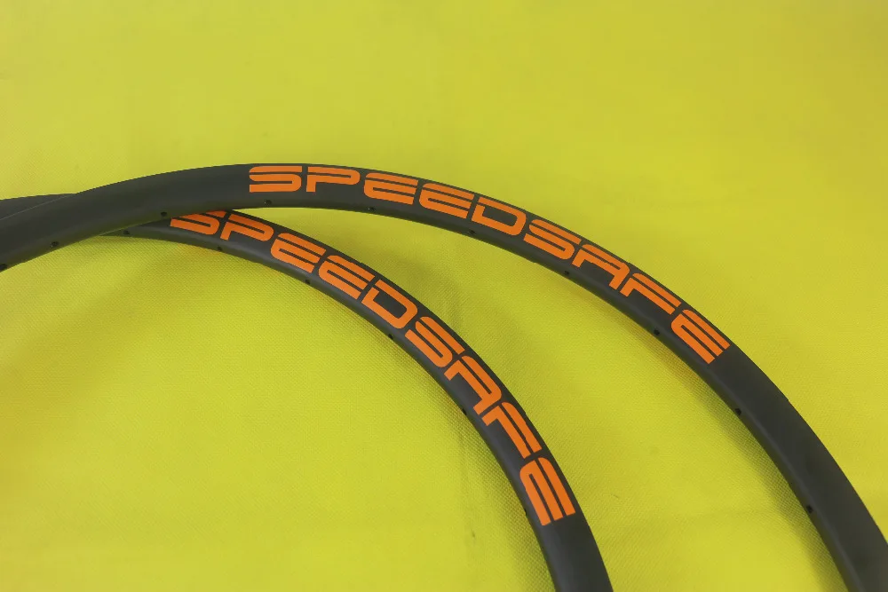 

SPEEDSAFE 29" MTB AM carbon bike rims 30mm width hookless 25mm depth 24 28 32 holes clincher tubeless for 29er all mountain bike