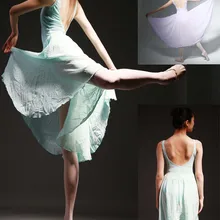 Взрослое балетное танцевальное трико, шифоновое обтягивающее эластичное балетное сценическое танцевальное платье, балетные трико для женщин и девочек, платья