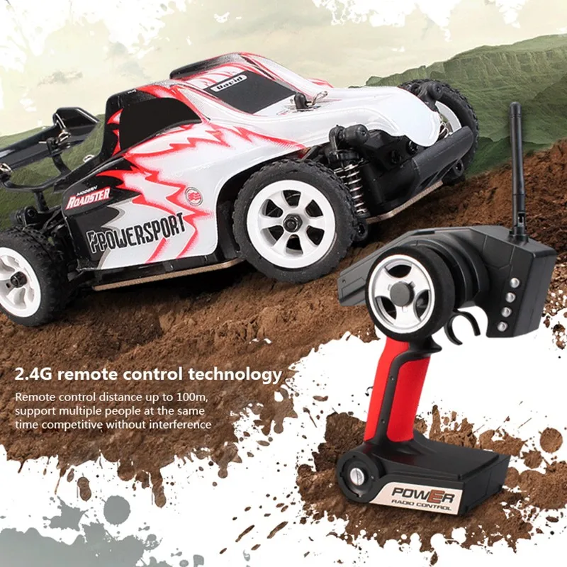 WL K989 rc car 1:28 four-wheel drive off-road vehicle 2.4G remote control alloy chassis high-speed toy speed 30km