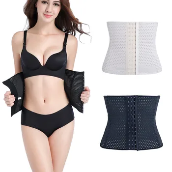 

Womens Waist Trainer Belt Corsets Steel Boned Body Shapers Postpartum Belly Band Sexy Corselet Modeling Strap Slimming Belts