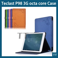 PU Leather Protective Case cover for Teclast P98 3G octa core 9 7 tablet Super Quality