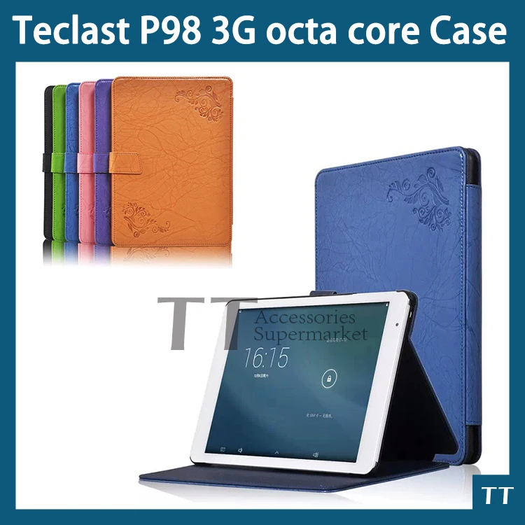 PU Leather Protective font b Case b font font b cover b font for Teclast P98