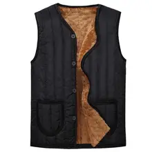 Мужской сетчатый жилет для мужчин s Карманный жилет без рукавов высокого качества дышащий меховой жилет среднего возраста жилеты