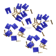 Preety 10 пар EC2 2,0 мм RC Lipo разъем батареи Золотая пуля вилка типа "банан" Мужской и Женский MAY23_40