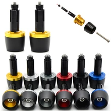 Руль мотоцикла торец алюминиевый 22 мм универсальный мотор ручка бар концы для YAMAHA HONDA KTM SUZUKI KAWASAKI уличный велосипед