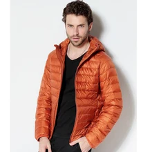 New Men White Duck Down Jacket