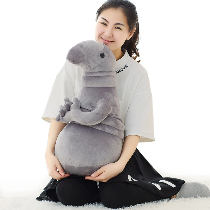 

1pc 45cm Russia Waiting Plush Toy Zhdun Meme Tubby Gray Blob Zhdun Stuffed Toy Plush Toys Homunculus Loxodontus Kids Gifts