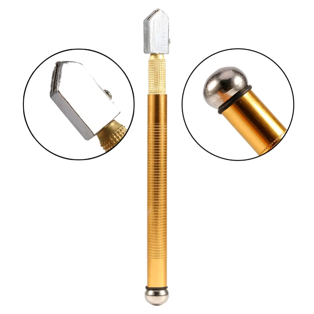 

High Quality Antislip Metal Handle Steel Blade Glass Cutter Glazed Tile Cutting Tool