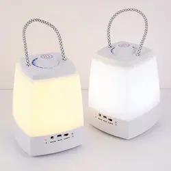 USB Перезаряжаемый светодиодный bluetooth-динамик для помещений прикроватная лампа/висячая ручная Подвесная лампа ночного освещения