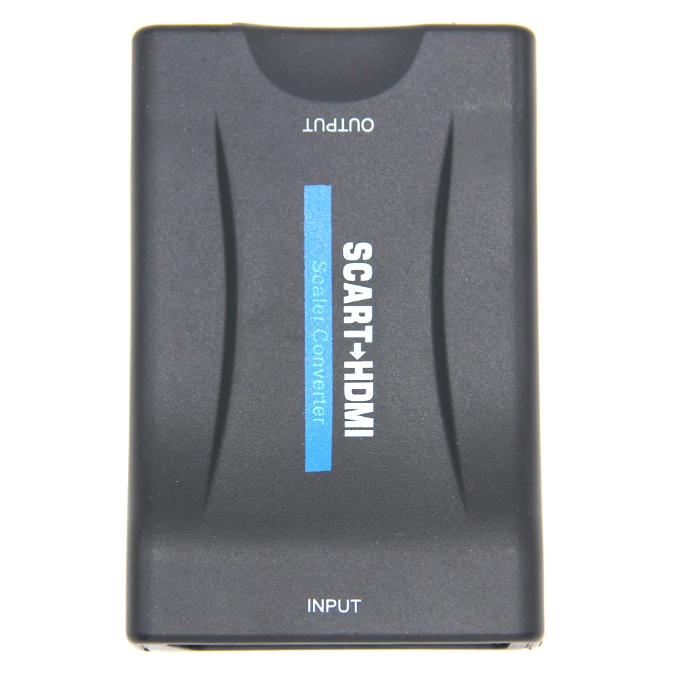 Готовые к продаже 1080P SCART К HDMI видео аудио высококлассный конвертер адаптер для HD
